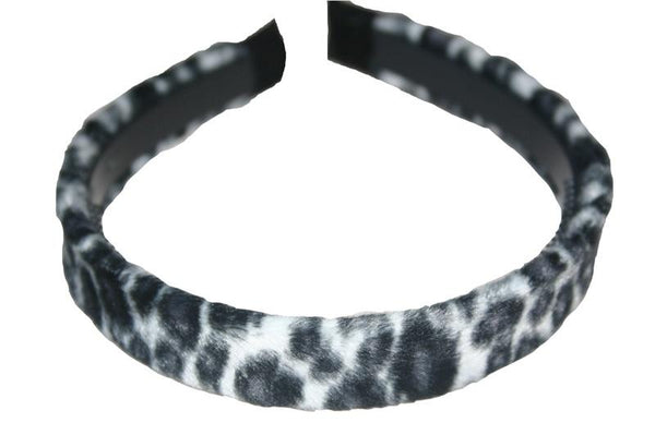 Copy of Animal Print Furry Hair Band (Various Colours)