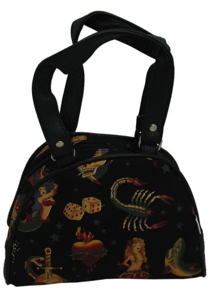 Small Tattoo Motif Bag (Various Colours)